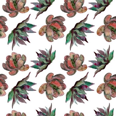 Sulu çiçek botanik çiçekleri. Yabani bahar yaprağı kır çiçeği. Suluboya illüstrasyon seti. Suluboya çizim moda aquarelle. Kusursuz arka plan deseni. Kumaş duvar kağıdı baskı doku.