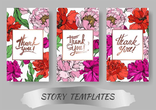 Peony floral botanical flowers. Wild spring leaf wildflower isolated. Black and white engraved ink art.