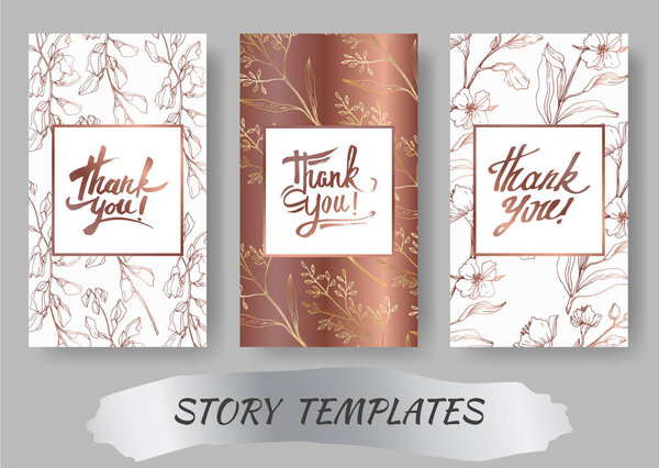 Vector Wildflower floral botanical flowers. Black and white engraved ink art. Wedding background card decorative border.