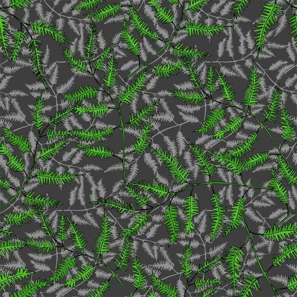 Vector Wildflowers floral botanical flowers. Black and white engraved ink art. Seamless background pattern. Stock Vector