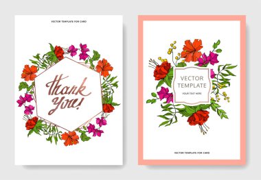 Vector Tropical floral botanical flower. Engraved ink art. Wedding background card floral decorative border. clipart