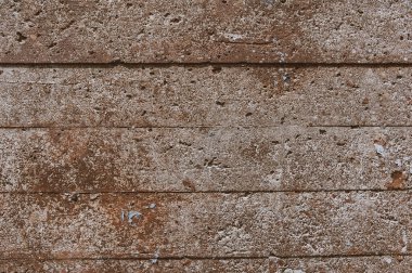 Tahta izli gri paslı beton dokusu.