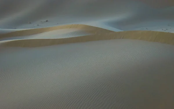 アブダビ近郊の無限の砂漠の砂丘 — ストック写真