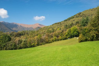 İsviçre Alplerinde sonbahar