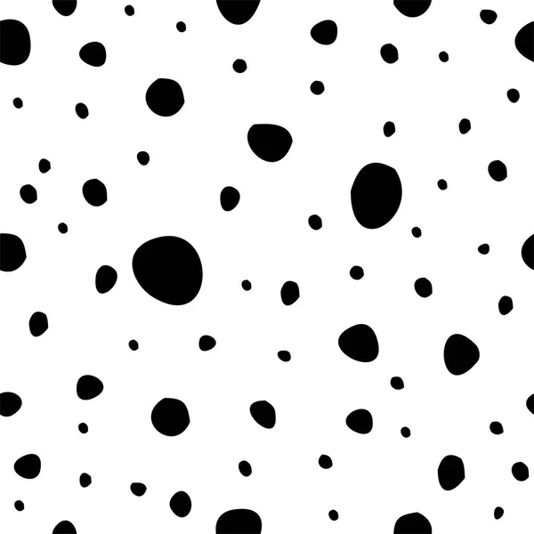 Pois Motif Vectoriel Sans Couture — Image vectorielle