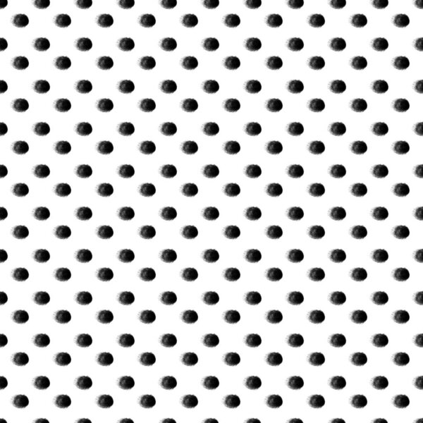 Seamless pattern with dotted circles 