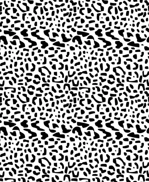 Leopard Fur Animal Print Seamless Pattern — Stock Photo, Image