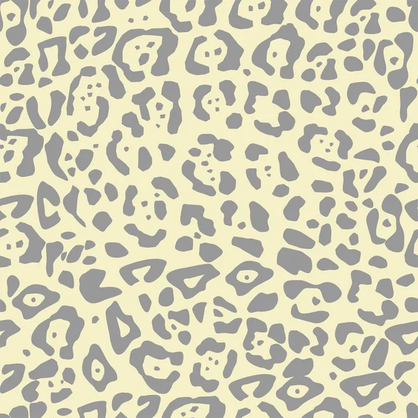 Леопардовый Мех Отпечаток Животного Бесшовный Узор — стоковое фото