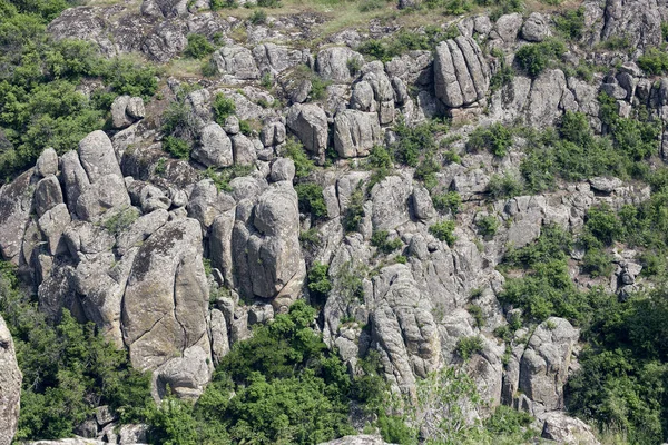 Schlucht. Granitfelsen — Stockfoto