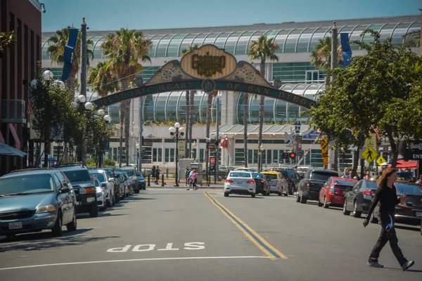 Gaslamp Quarter San Diego Estados Unidos — Foto de Stock