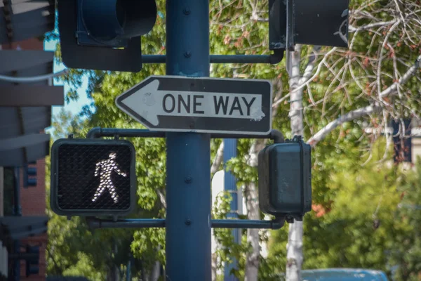 Trafficsigns San Diego Usa — Zdjęcie stockowe