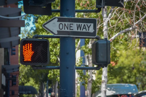 Trafficsigns San Diego Usa — Zdjęcie stockowe