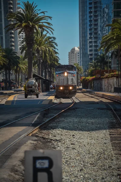 Railway San Diego Usa — Stock Photo, Image