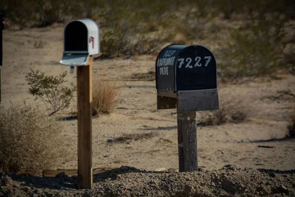 Mialboxes Neben Der Straße Usa — Stockfoto