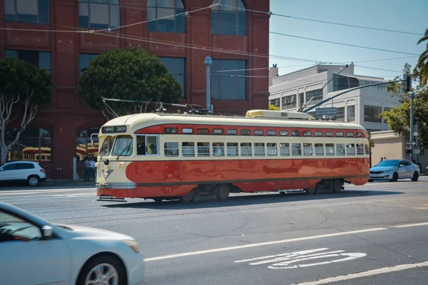 Komunikacja Publiczna San Francisco Usa — Zdjęcie stockowe