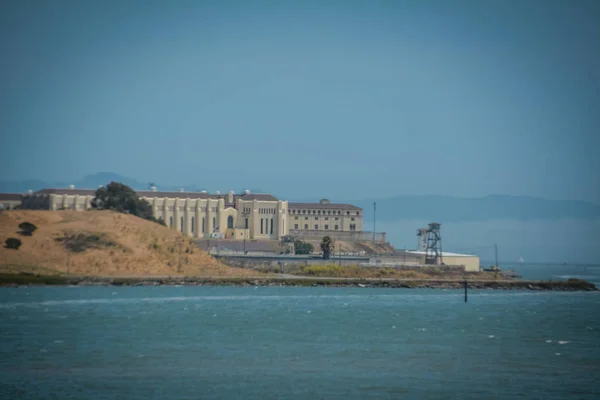 圣昆廷监狱 旧金山 免版税图库照片