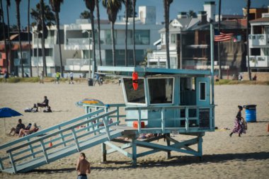 Cankurtaran Santa Monica Plajı, Kaliforniya