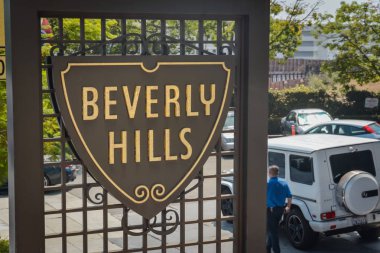 Beverley Hills 'deki Beverley Hills tabelası.