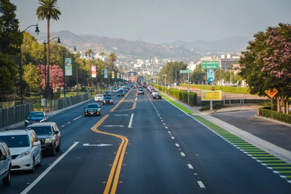 Wielka Ulica Iun Los Angeles Kalifornia Usa — Zdjęcie stockowe