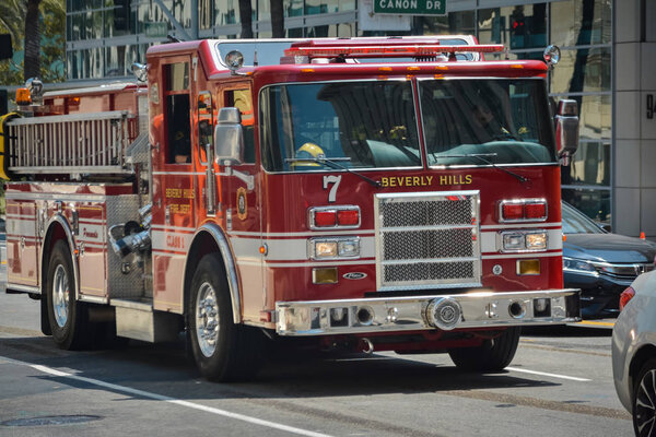 Пожарная машина Беверли-Хиллз
