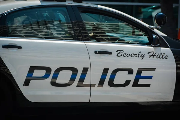 Beverly Hills Police Car — Stock Photo, Image