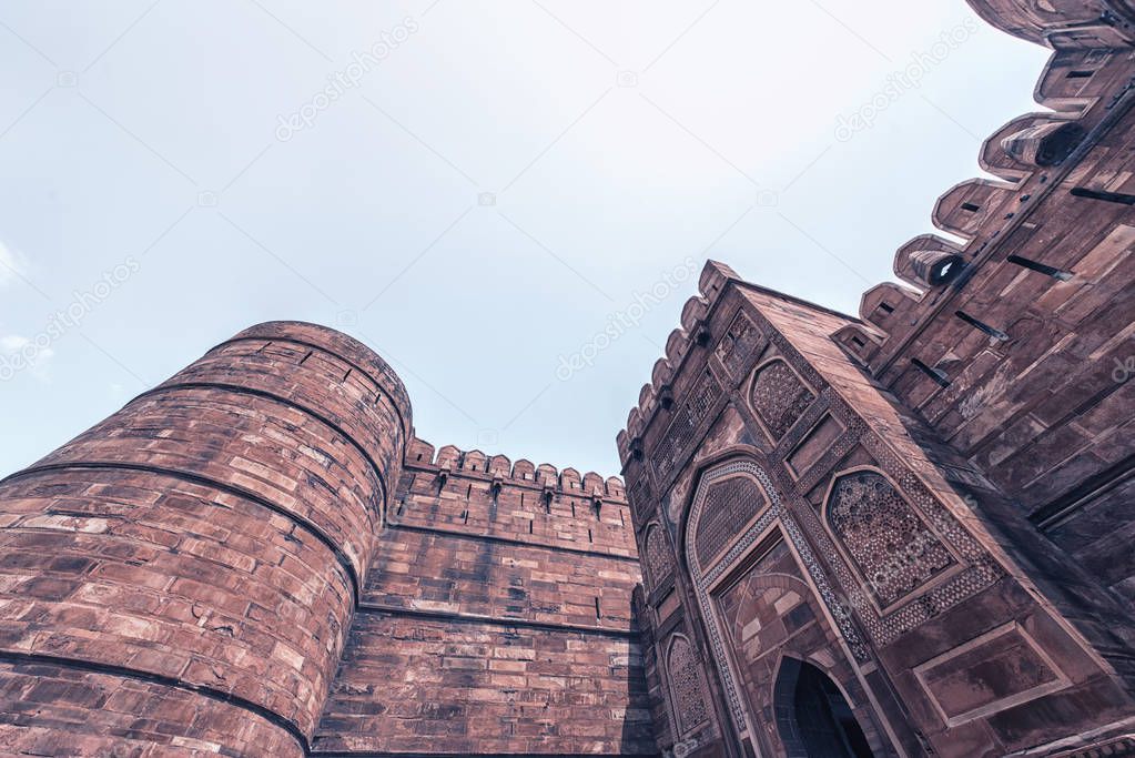 Red Fort in old Delhi, India