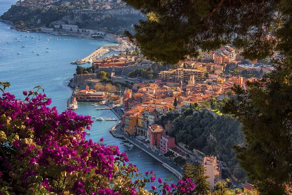 Villefranche Sur Mer Aan Franse Rivièra — Stockfoto