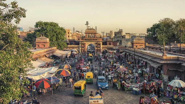 Rynek Jodhpur Rajasthan Indie — Zdjęcie stockowe