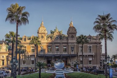 Ağustos 2018 - Monte Carlo, Monako - ön Monte Carlo Casino