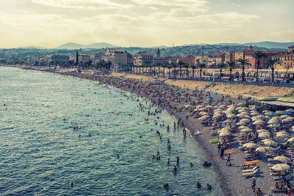 Août 2018 Nice France Heure Été Dans Ville Nice — Photo