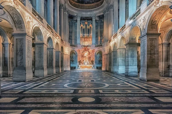 Kapel Van Het Paleis Van Versailles Bij Parijs Frankrijk — Stockfoto