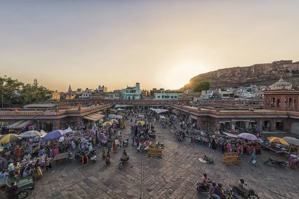 Marknaden Jodhpur Rajasthan Indien — Stockfoto