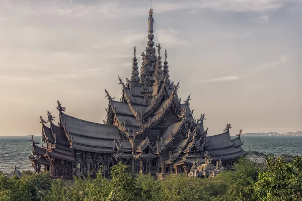 Sanktuarium Prawdy Naklua Pattaya — Zdjęcie stockowe