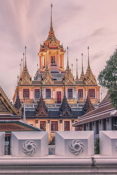 Tempio Ferro Wat Ratchanatdaram Bangkok — Foto Stock