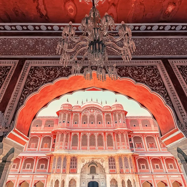Stadtpalast Jaipur Indien — Stockfoto