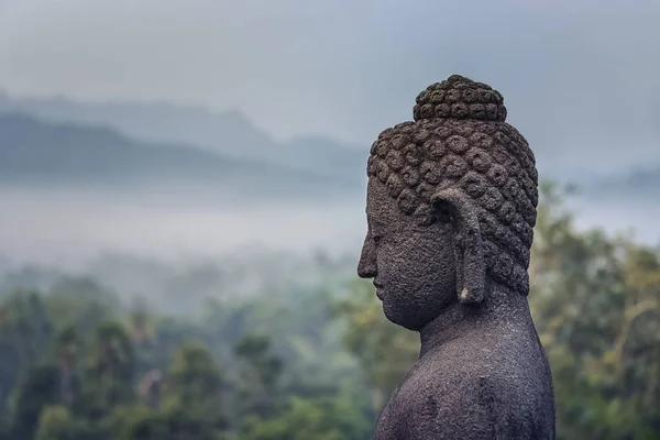 Świątynia Borobudur Jawa Środkowa Indonezja — Zdjęcie stockowe