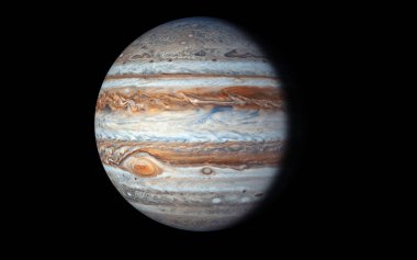 Jüpiter gezegeni, Nasa tarafından döşenmiş bu görüntü unsurları