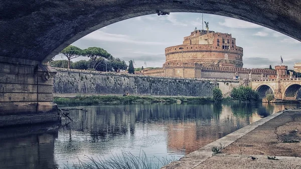 Castel Sant Angelo Rzymie — Zdjęcie stockowe