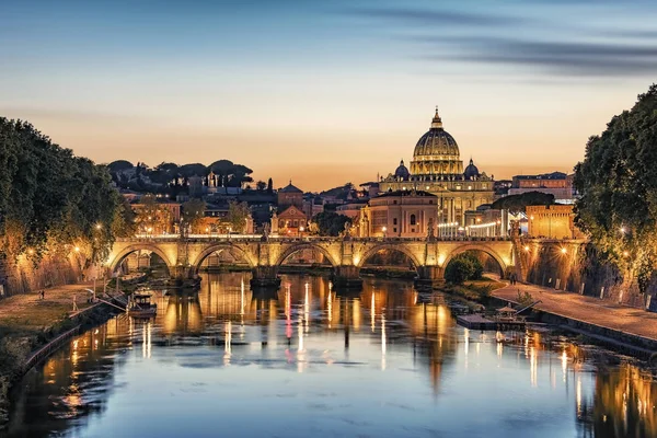 Ciudad Roma Atardecer —  Fotos de Stock