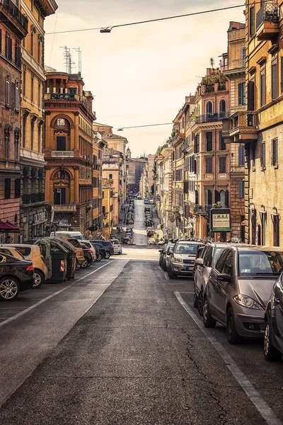 Ulica Rzymie Włochy — Zdjęcie stockowe