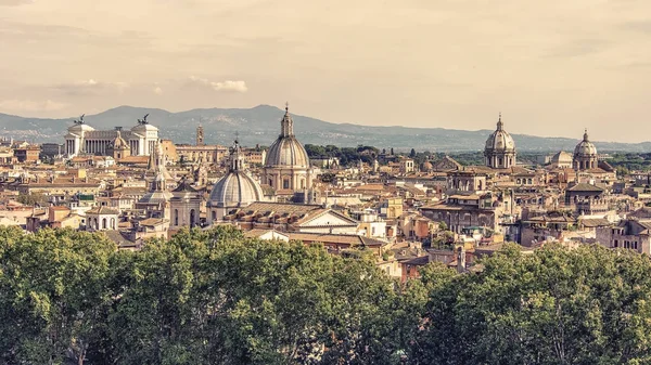 Ciudad Roma Por Tarde — Foto de Stock