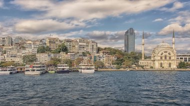 İstanbul şehri Boğaz'dan görüntülendi