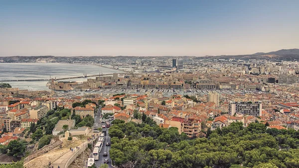 Marseille Panorama — Stock fotografie