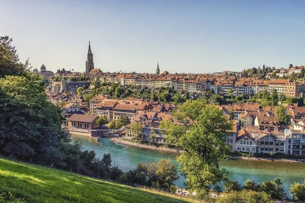 Ciudad Berna Suiza — Foto de Stock