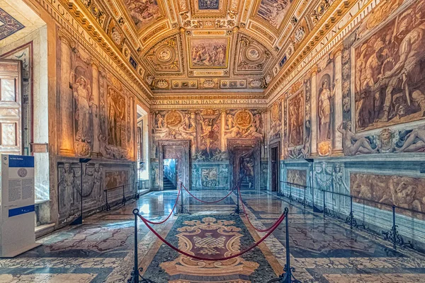 Dentro Del Castillo Sant Angelo Junto Río Tíber Vaticano Roma — Foto de Stock