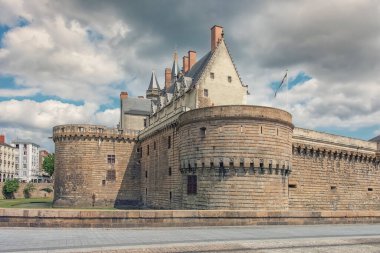 Fransa 'nın Nantes şehrindeki Brittany Dükleri Kalesi