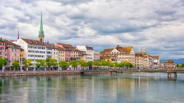 Zurigo Città Giorno Svizzera — Foto Stock