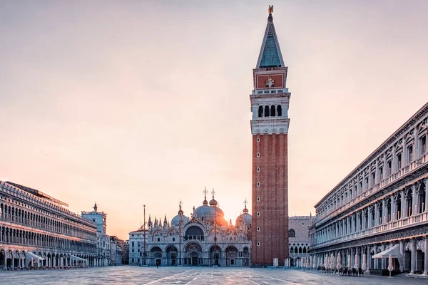 Stad Venetië Ochtend Italië — Stockfoto