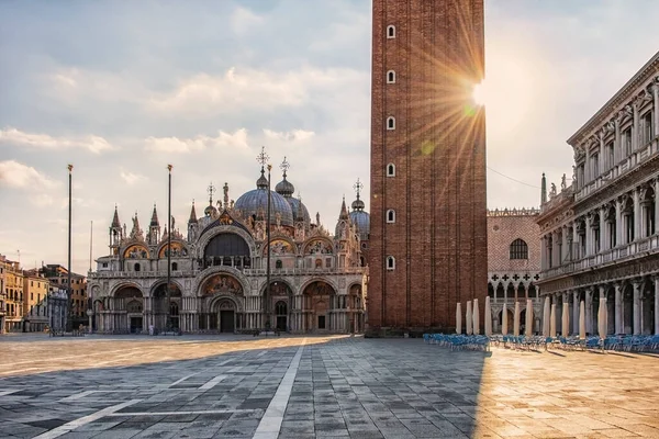 Stad Venetië Ochtend Italië — Stockfoto