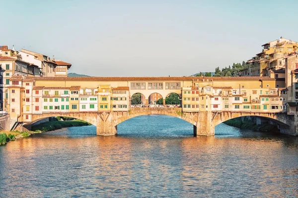 意大利佛罗伦萨的Ponte Vecchio桥 — 图库照片